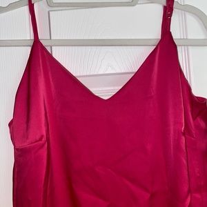 Women’s Midi Dress- Fuchsia